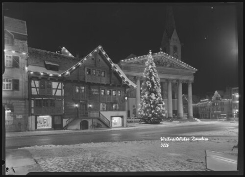 Weihnachtliches Dornbirn