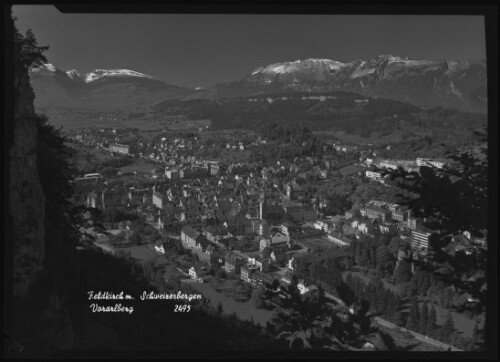 Feldkirch m. Schweizerbergen Vorarlberg