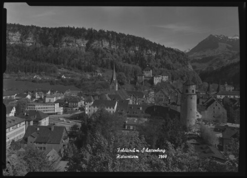 Feldkirch m. Schattenburg Katzenturm