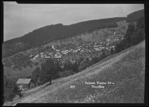 Ferienort Fraxern 820 m Vorarlberg