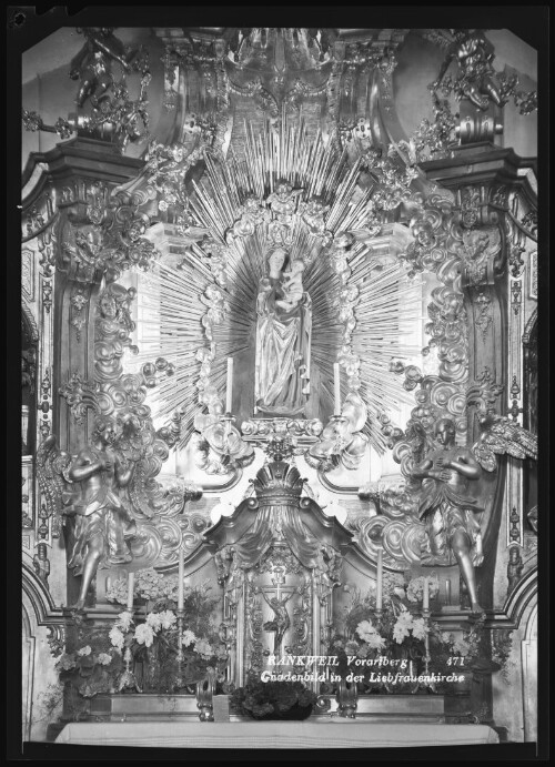Rankweil Vorarlberg Gnadenbild in der Liebfrauenkirche