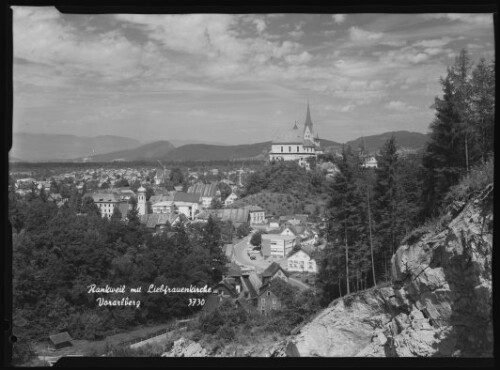 Rankweil mit Liebfrauenkirche Vorarlberg