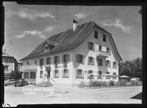 Gasthof  Kreuz  Rankweil Vorarlberg