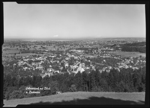 Schwarzach mit Blick a. Bodensee