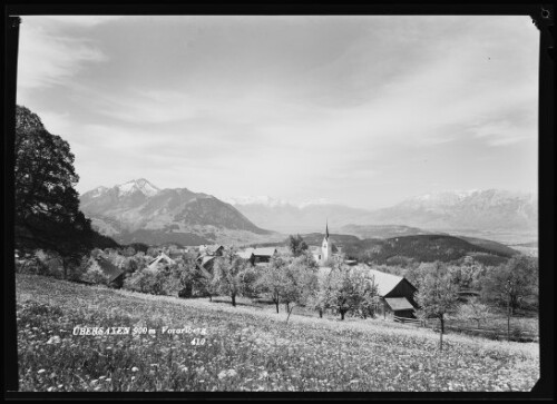 Übersaxen 900 m Vorarlberg