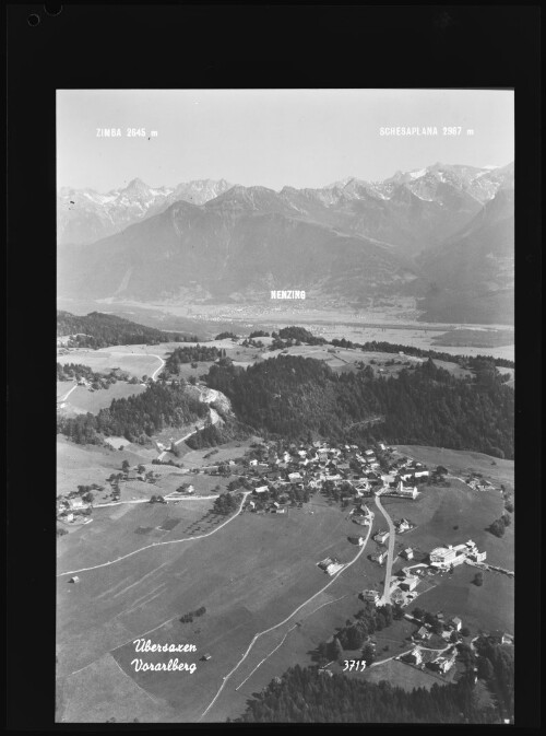 Übersaxen Vorarlberg : Zimba