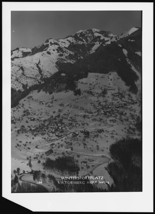 Wintersportplatz Viktorsberg 900 m Vorarlberg
