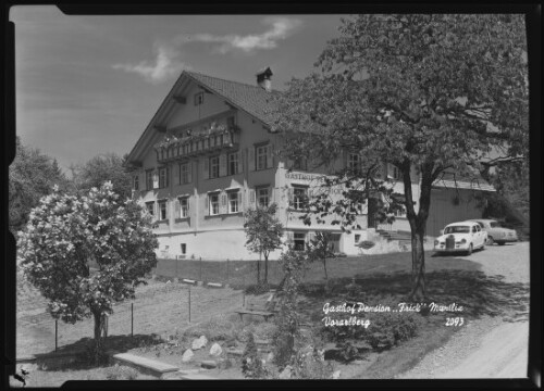 [Zwischenwasser] Gasthof Pension  Frick  Muntlix Vorarlberg