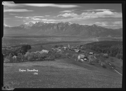 [Zwischenwasser] Dafins, Vorarlberg