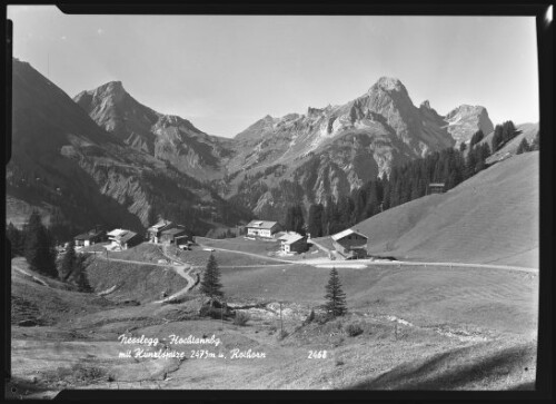 [Schröcken] Nesslegg - Hochtannbg. mit Künzlspitze 2475 m u. Rothorn