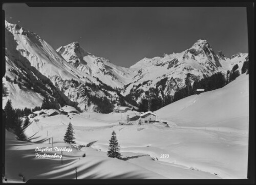 [Schröcken] Skigebiet Nesslegg Hochtannberg