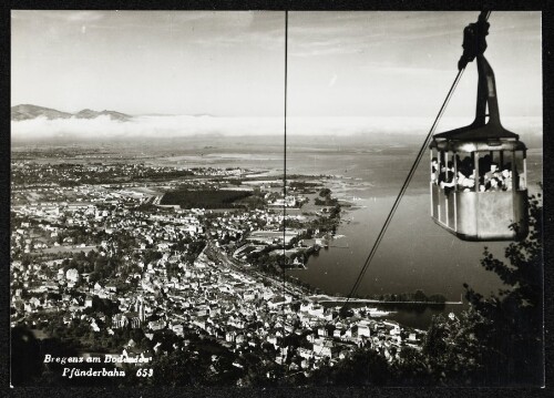 Bregenz am Bodensee : Pfänderbahn