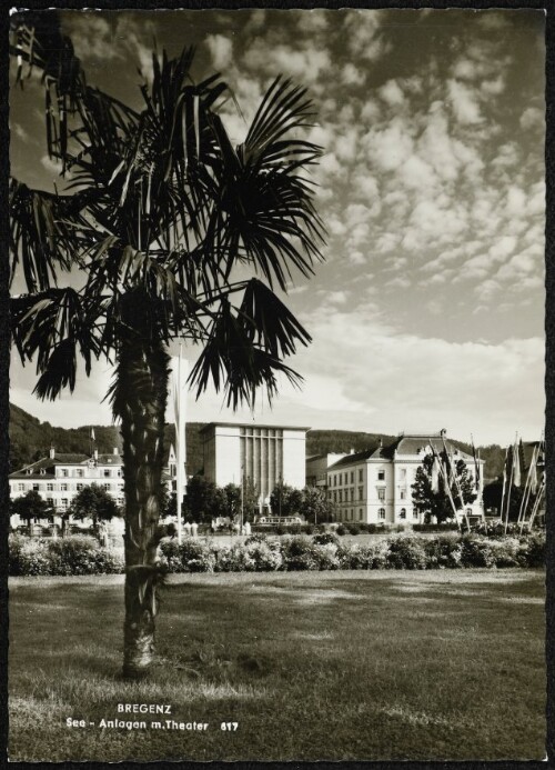 Bregenz See - Anlagen m. Theater