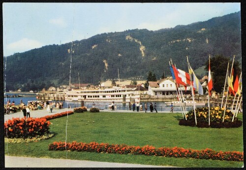 [Bregenz] : [Bregenz am Bodensee See-Anlagen mit Hafen ...]