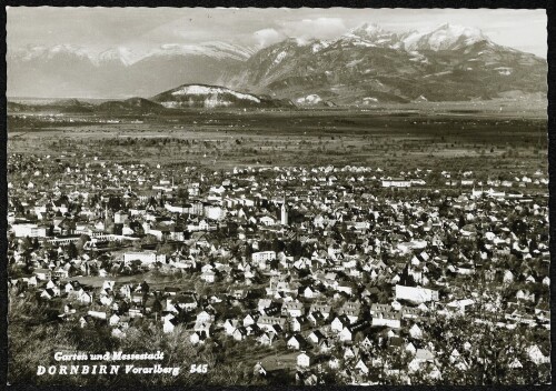 Garten und Messestadt Dornbirn Vorarlberg