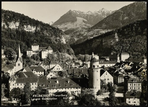 Feldkirch-Vorarlberg gegen Gurtisspitze