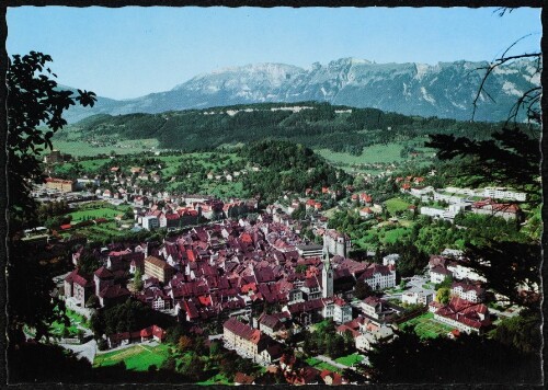 [Feldkirch] : [Feldkirch, Vorarlberg, gegen Kreuzberge in der Schweiz ...]