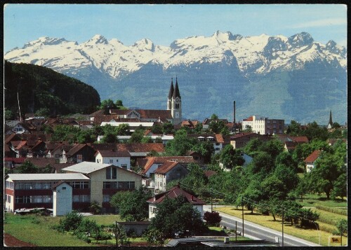 [Götzis] : [Götzis, Vorarlberg, gegen Schweizer Berge ...]