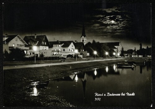 Hard a. Bodensee bei Nacht
