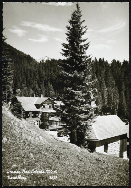 [Laterns Innerlaterns] Pension Bad Laterns 1200 m Vorarlberg