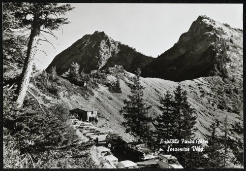 [Laterns] Paßhöhe Furka 1761 m m. Seraspitze Vlbg.