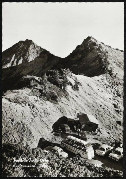 [Laterns] Paßhöhe Furka 1761 m m. Seraspitze Vlbg.