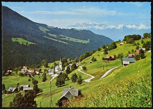 [Laterns Innerlaterns] : [Feriendorf Innerlaterns gegen Schweizer Berge Vorarlberg ...]