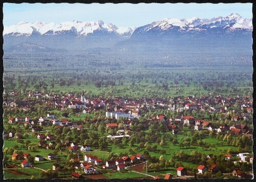 [Lauterach] : [Lauterach bei Bregenz, gegen Schweizer Berge ...]