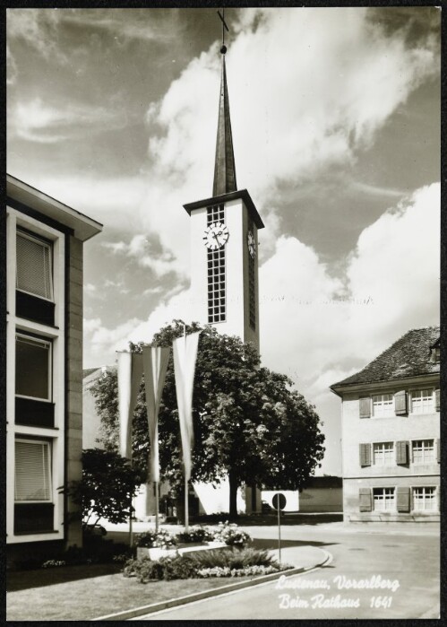 Lustenau, Vorarlberg beim Rathaus