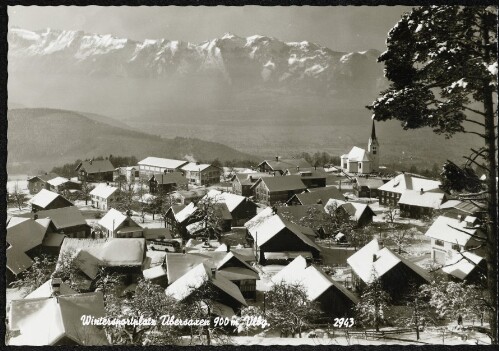 Wintersportplatz Übersaxen 900 m Vlbg.