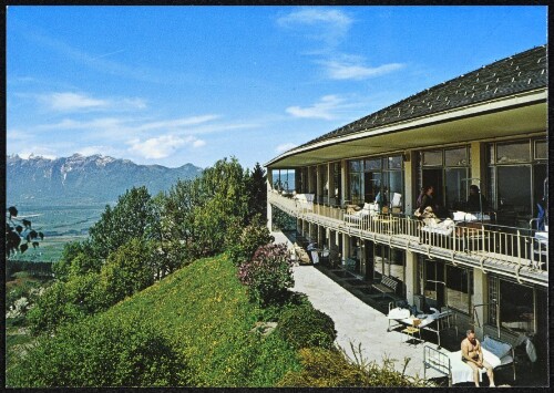 [Viktorsberg] : [Sonnenheilstätte Viktorsberg, 881 m, Vrlbg. Liege-Terrasse ...]