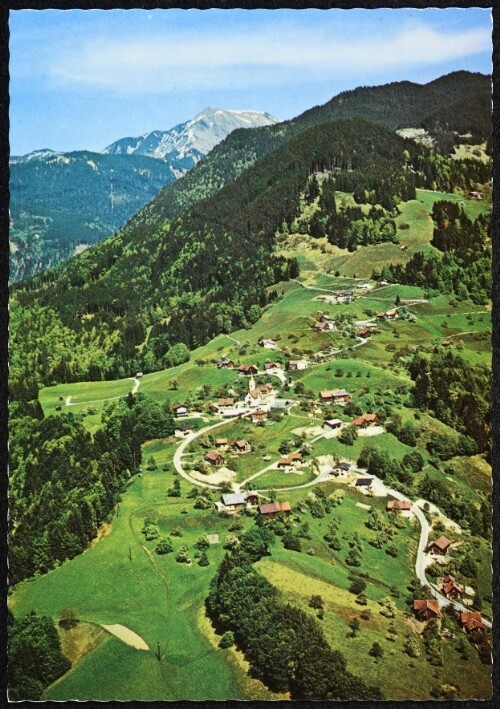 [Zwischenwasser Dafins] : [Bergdorf Dafins, 802 m, mit Hoher Freschen, 2006 m Vorarlberg - Austria ...]