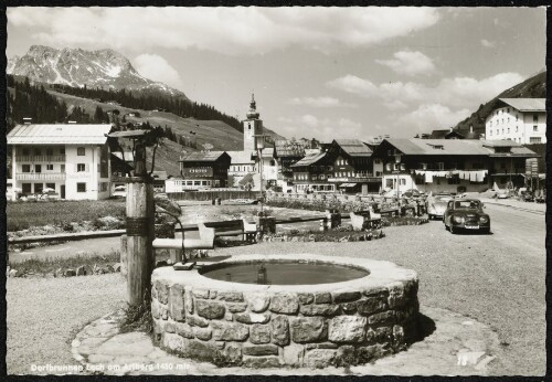 Dorfbrunnen Lech am Arlberg 1450 mtr