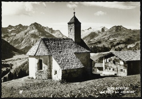 Alpe Bürsteg bei Lech am Arlberg