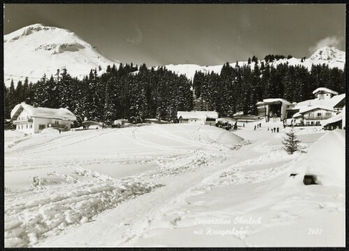 [Lech] Skiparadies Oberlech mit Kriegerhorn