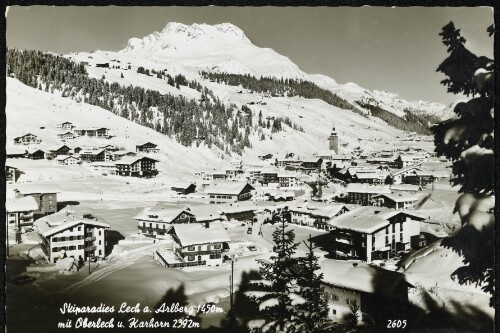 Skiparadies Lech a. Arlberg 1450 m mit Oberlech u. Karhorn 2392 m
