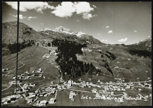 Lech a. Arlberg 1450 m mit Mohnenfluh