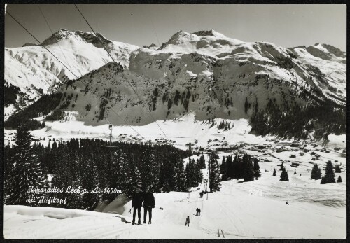 Skiparadies Lech a. A. 1450 m mit Rüfikopf
