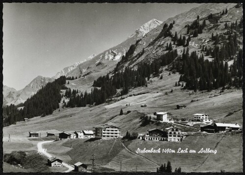 Stubenbach 1490 m Lech am Arlberg