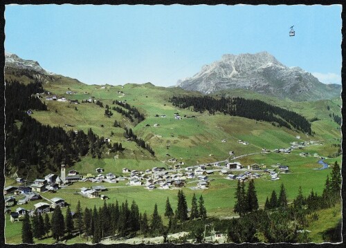 [Lech] : [Lech am Arlberg (1450 m) mit Rüfikopf-Seilbahn ...]