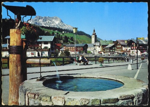 [Lech] : [Lech am Arlberg 1450 m gegen Karhorn 2416 m ...]