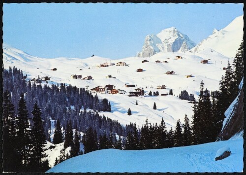 [Lech] : [Oberlech am Arlberg, 1600 m gegen Widderstein, 2536 m Vorarlberg - Austria ...]