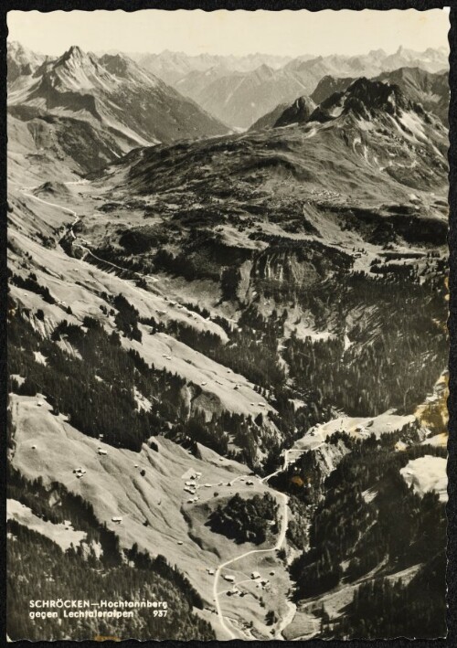 Schröcken-Hochtannberg gegen Lechtaleralpen