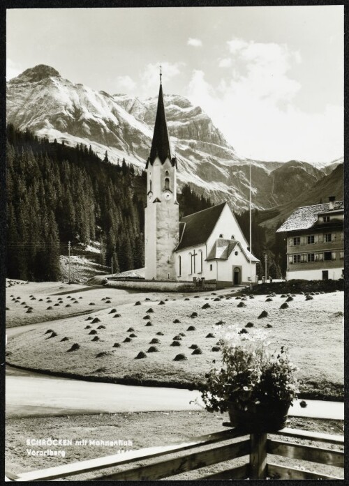 Schröcken mit Mohnenfluh Vorarlberg