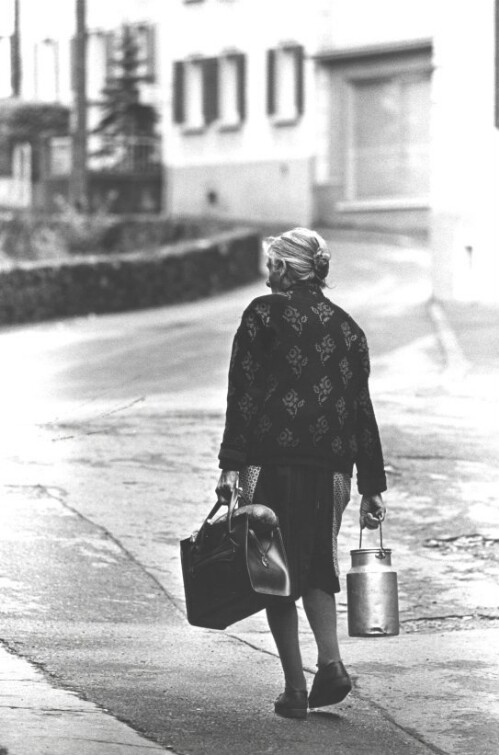 Hohenems, der Einkauf