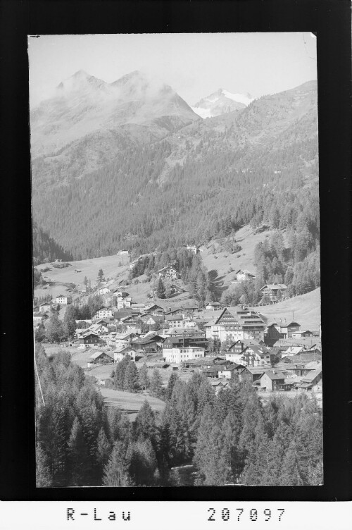 St.Anton am Arlberg : [St.Anton am Arlberg mit Blick zum Kaltenberg]