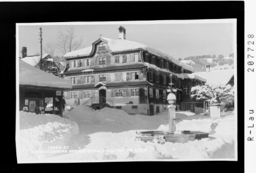 Schwarzenberg Bregenzerwald Gasthof Hirschen