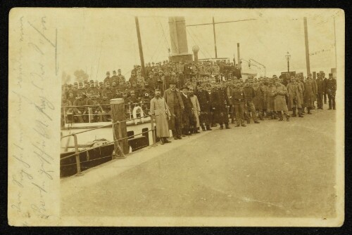 Bregenz, Treffen von österreichischen und deutschen verwundeten Soldaten