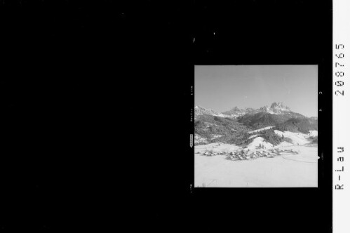 Grän, Tannheimertal / Tirol gegen Gimpel 2176 m und Rotfluh 2111 m : [Grän gegen Gimpel und Rote Flüh]