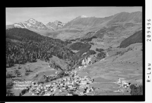 Serfaus 1427 m im Oberinntal / Tirol